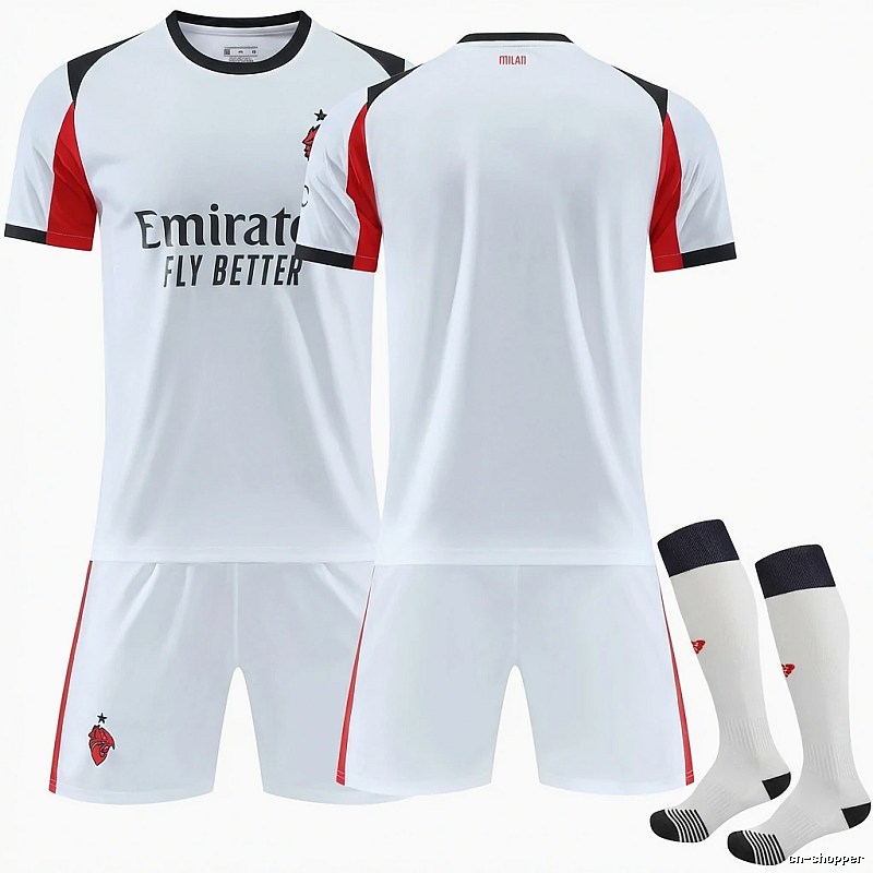 AC Milan classic sporty white jersey