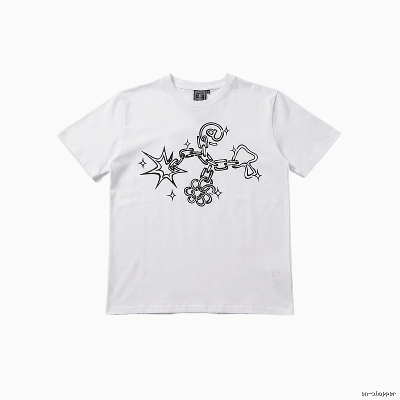 ADWYSD Graffiti Style White T-shirt