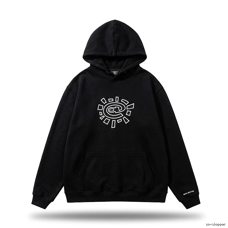 ADWYSD Sunflower Trendy Cool Black Hoodie