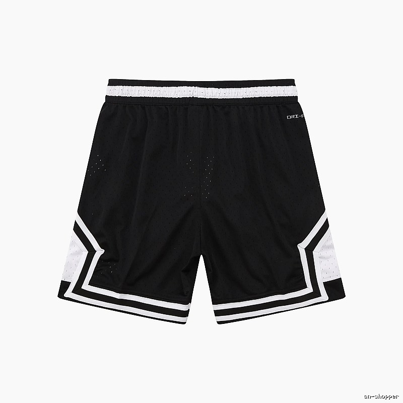 AJ Sporty Black and White Shorts
