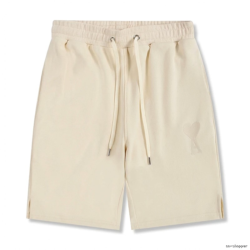 AMI casual style off-white shorts