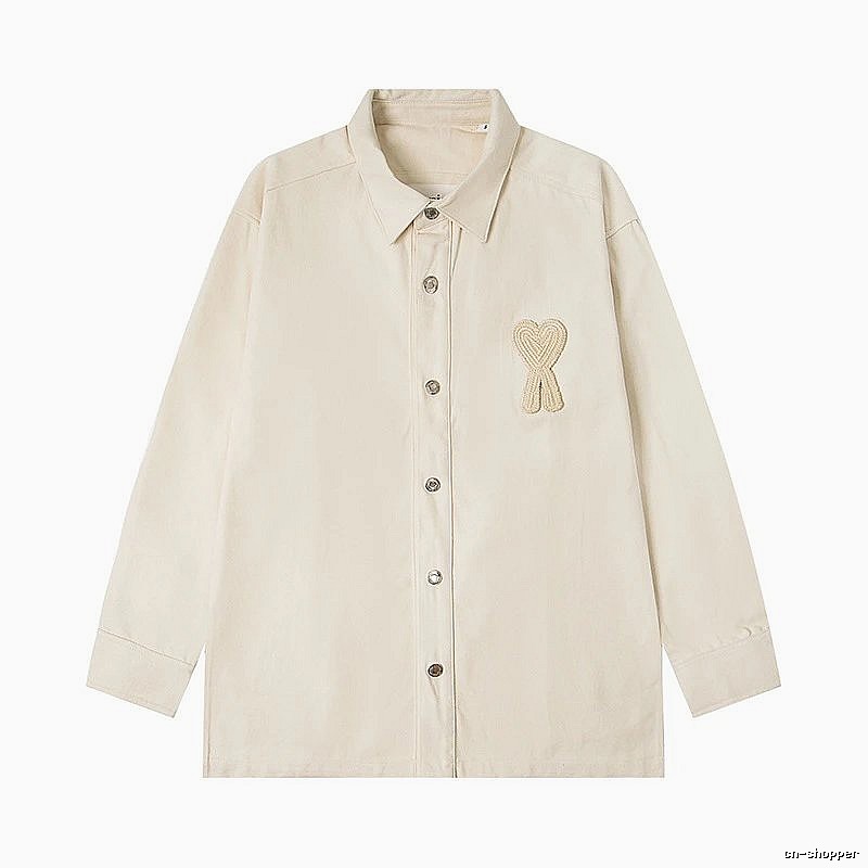 AMI Embroidered Love Style Shirt