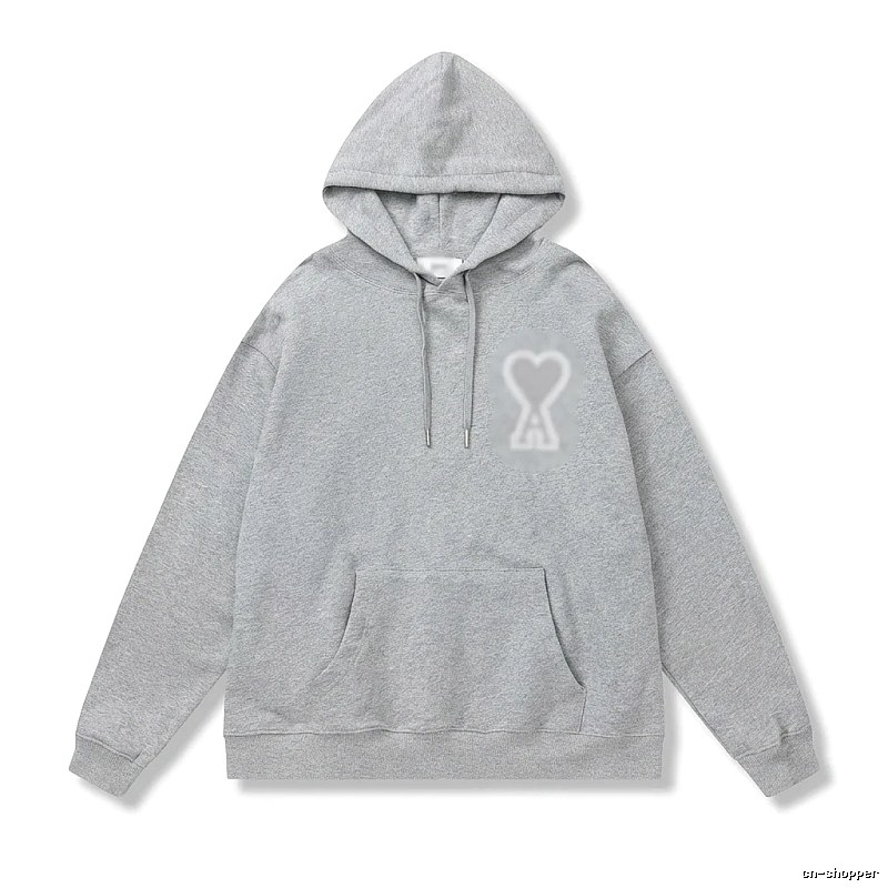 AMI Love Series Grey Hoodie
