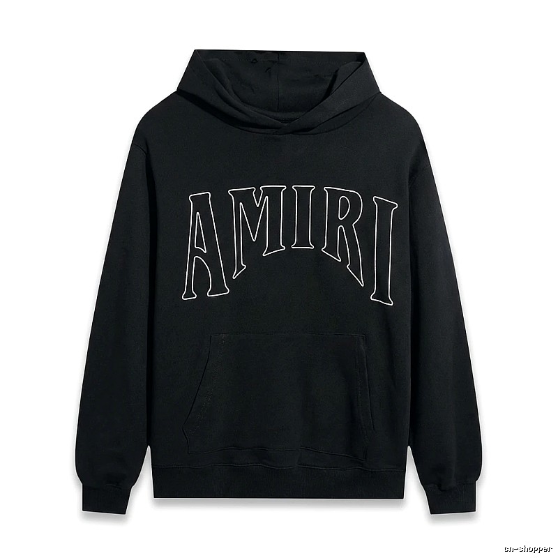AMIRI Alphabet Style Black Sweatshirt