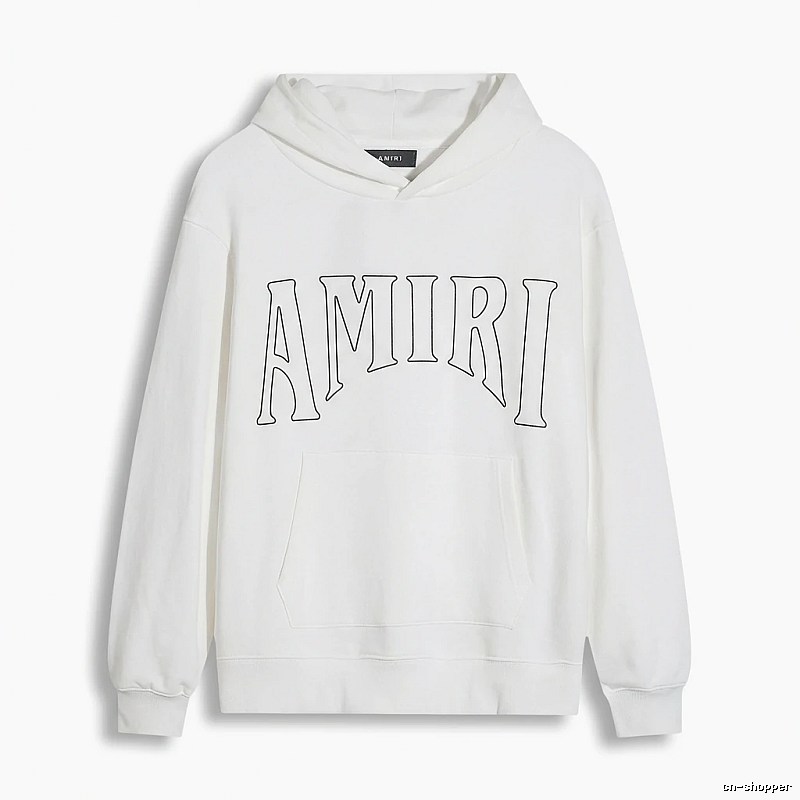 AMIRI Alphabet Style White Sweatshirt