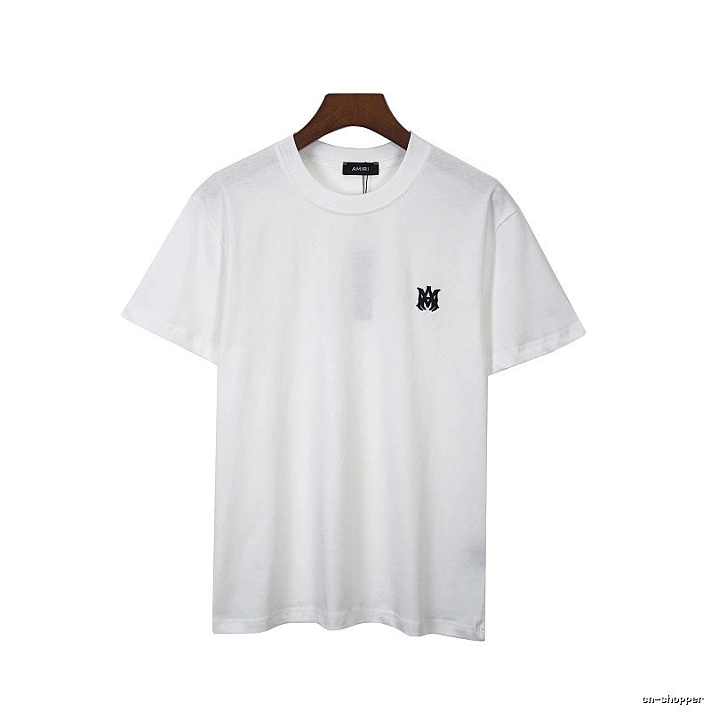 Amiri Casual Logo T-shirt Black Small AM for Streetwear Looks