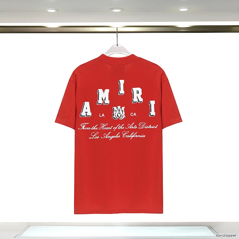 Amiri Lightweight Graphic T-shirt White Blue Amiri for Gift Ideas