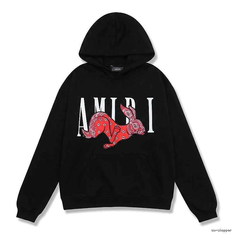 AMIRI Rabbit Print Trendy Brand Sweatshirt