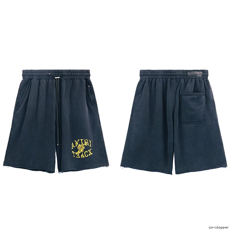 AMIRI Track American High Street Black Shorts