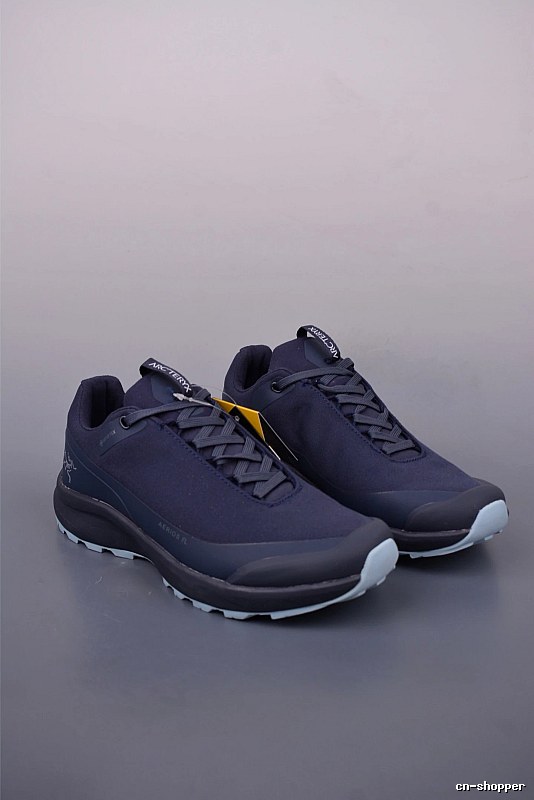 Arc'teryx Navy Blue Trail Sneakers and Treaded Trail Sole