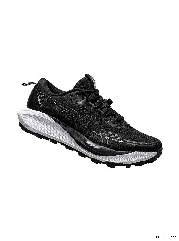 ASICS Trail Running Black Running Shoes