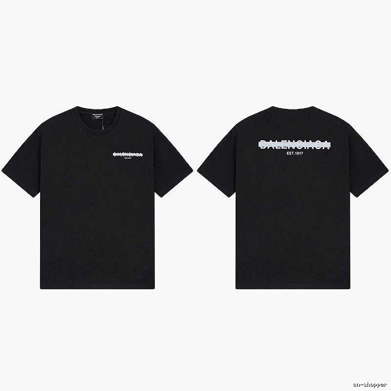 Balenciaga minimalist black T-shirt