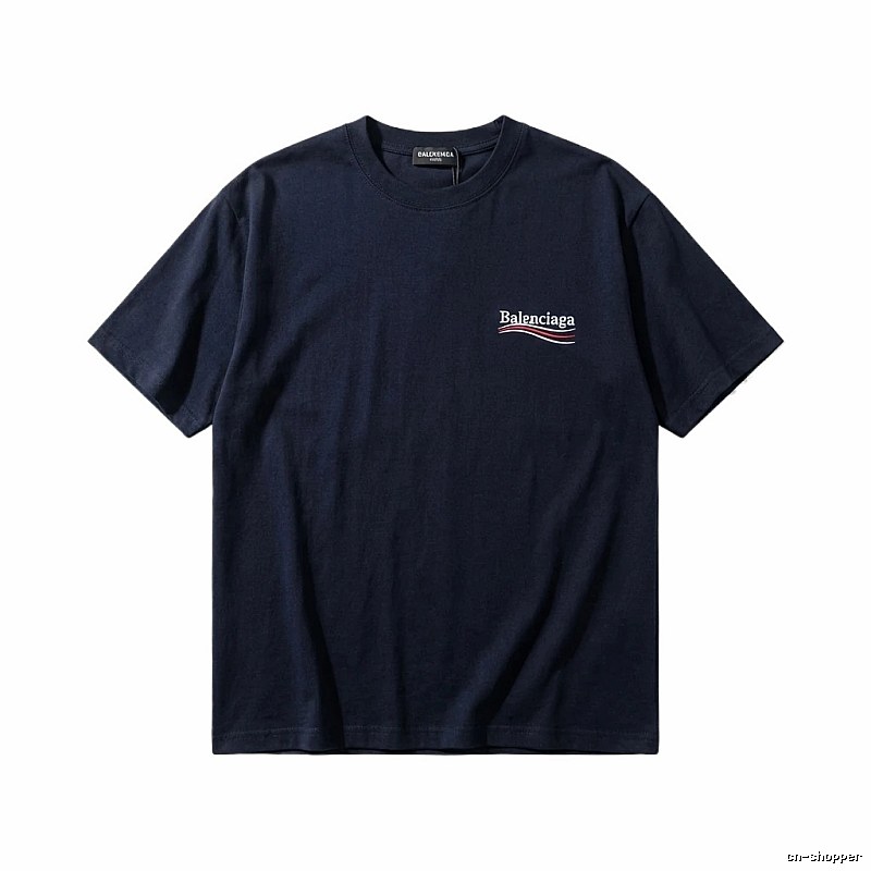 Balenciaga minimalist style black T-shirt