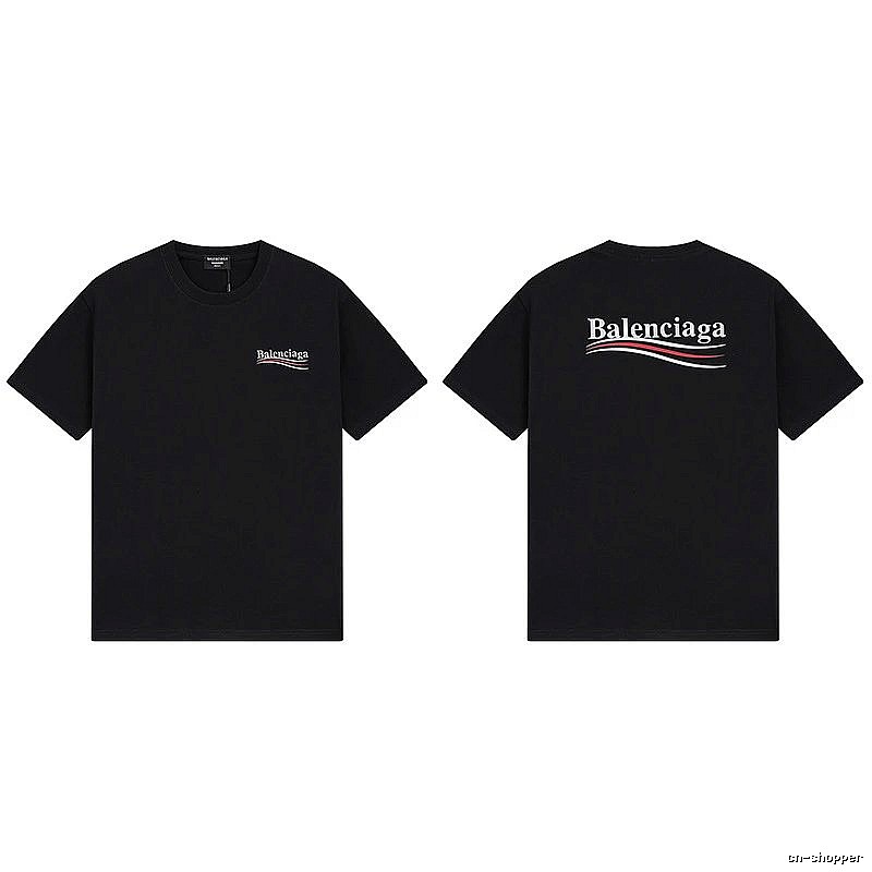 Balenciaga simple black short-sleeve