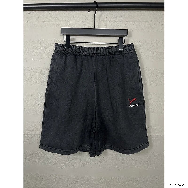 Balenciaga sporty black shorts