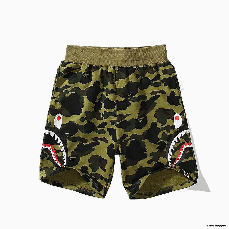 Bape Shark Camouflage Shorts