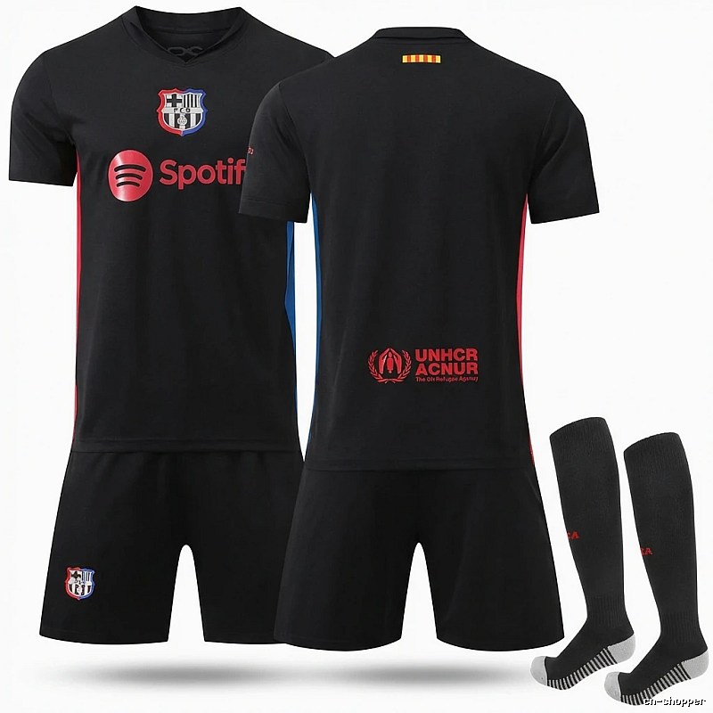 Barcelona trendy cool black jersey suit