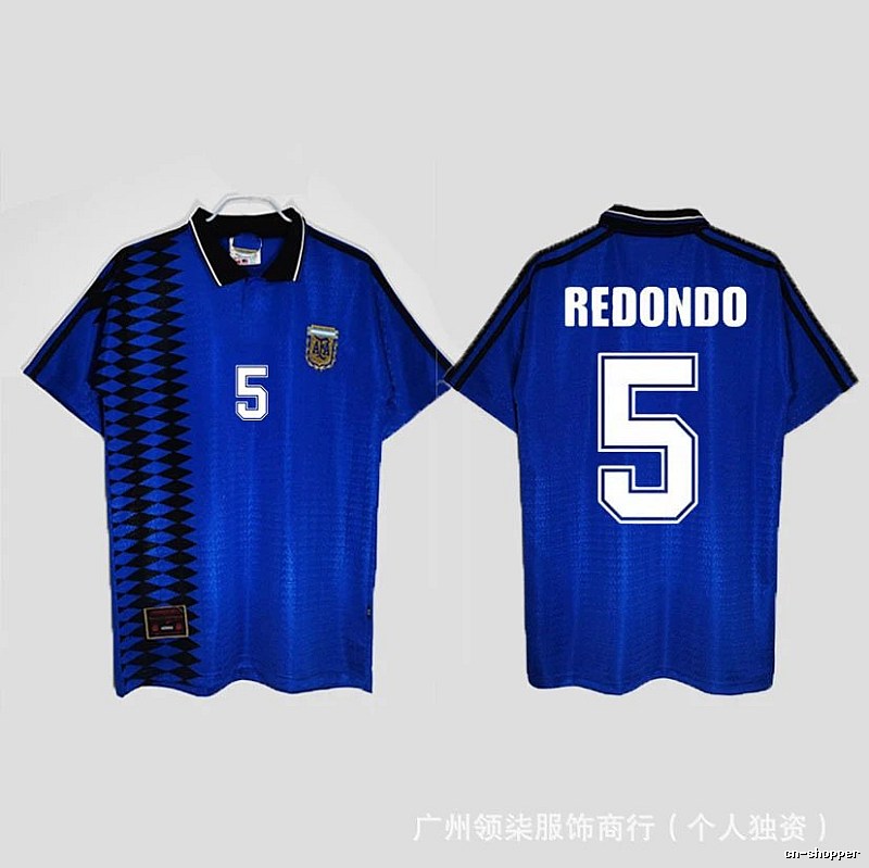 Brazil Gift Ready Soccer jersey Blue Brazil Football with Standout Detail