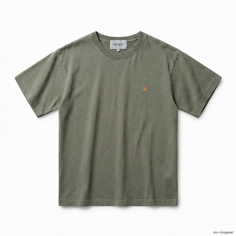 Carhartt basic retro style olive green T-shirt