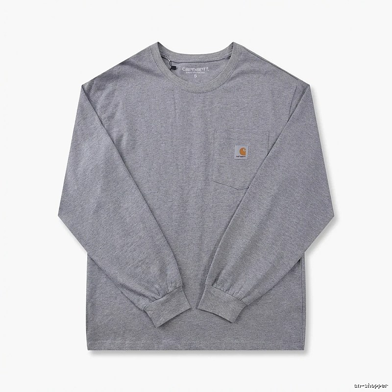 Carhartt classic American style grey long-sleeve