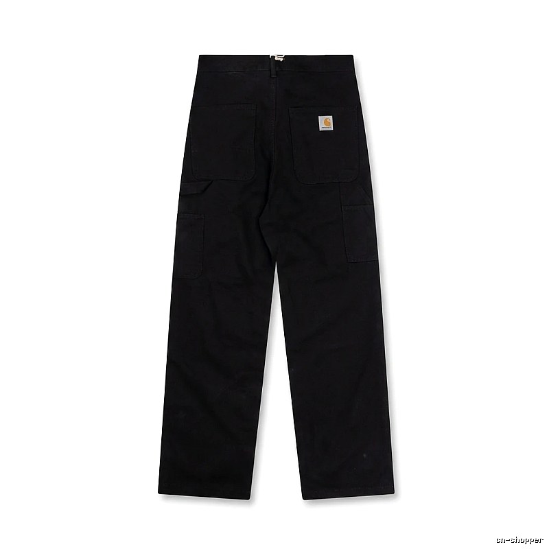 Carhartt workwear style black long trousers
