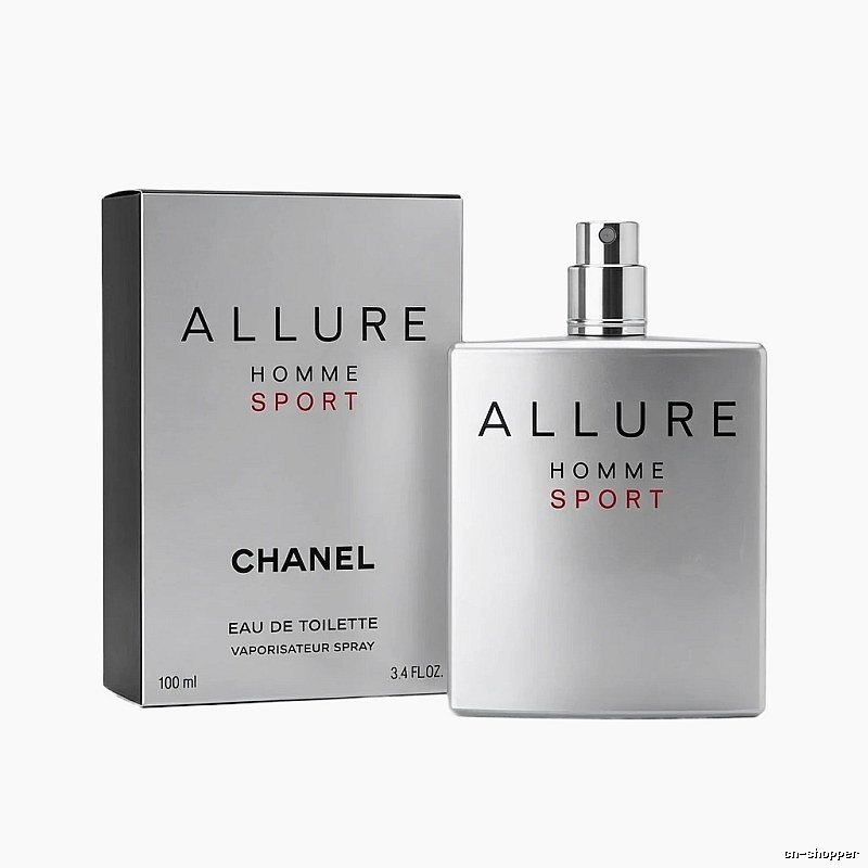 Chanel ALLURE series silver men's perfume