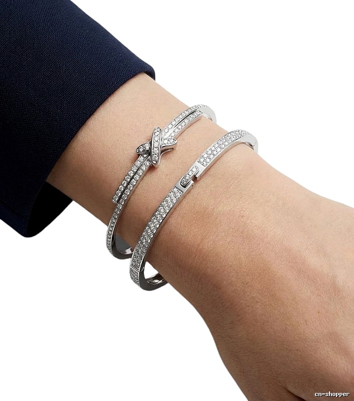 Chaumet Liens Collection Silver and White Bracelet