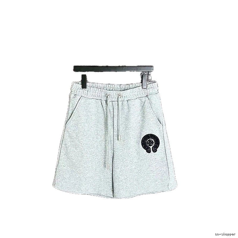 Chrome Hearts casual light gray shorts