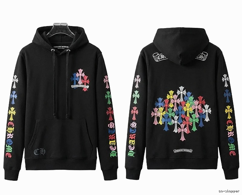 Chrome Hearts Colorful Cross Hoodie