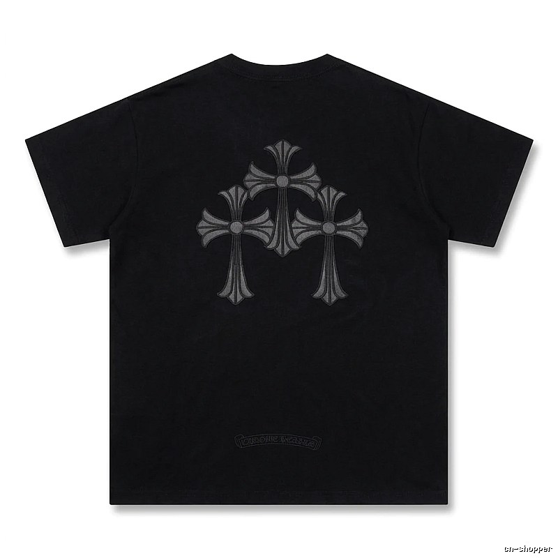 Chrome Hearts Cross Print Black T-shirt