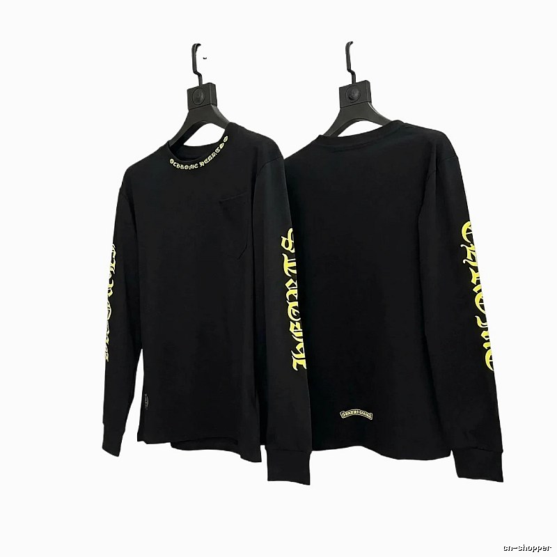 Chrome Hearts Dark Style Black T-shirt