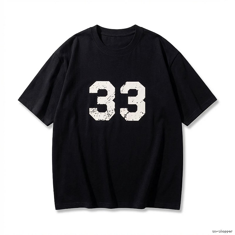 Chrome Hearts No. 33 Retro Black T-shirt