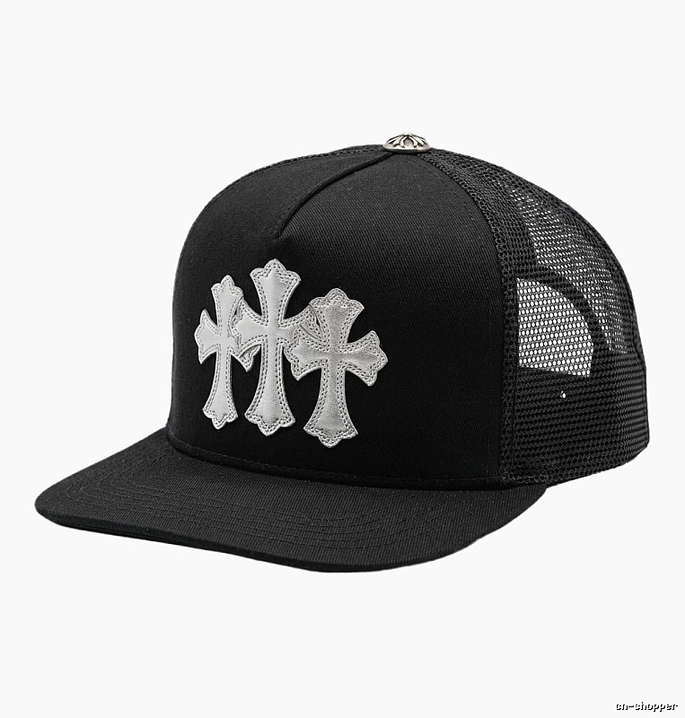 Chrome Hearts Silver Jewelry Black Tide Hat