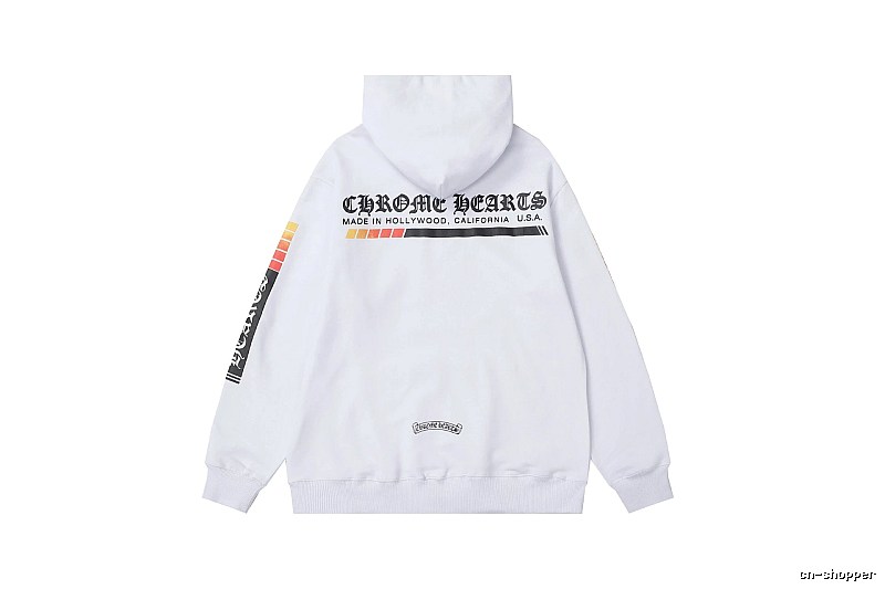 Chrome Hearts Weekend Cross graphic hoodie Black Blue Cross for Weekend Wear