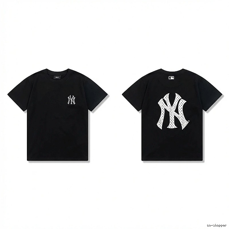 Classic black T-shirt of MLB