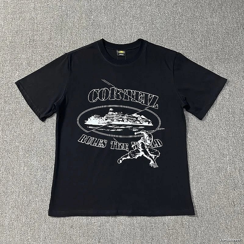 Corteiz Lightweight Logo T-shirt Black Corteiz for Trend Styling