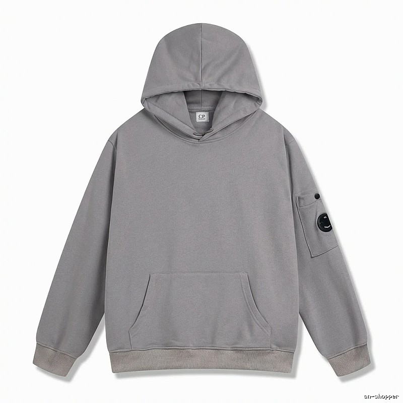 C.P. Grey Trendy Brand Hoodie