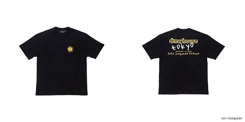 DrewHouse Tokyo Limited Street Style Black T-Shirt