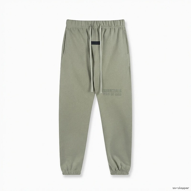 ESSENTIALS Basic Casual Khaki Pants