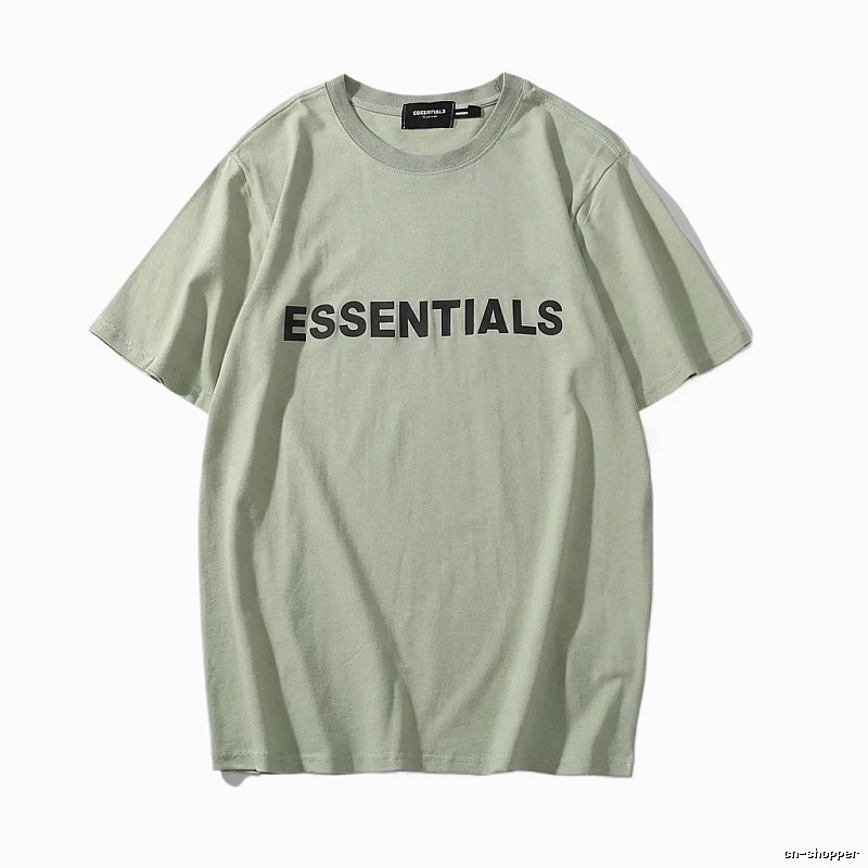 ESSENTIALS minimalist style light green T-shirt
