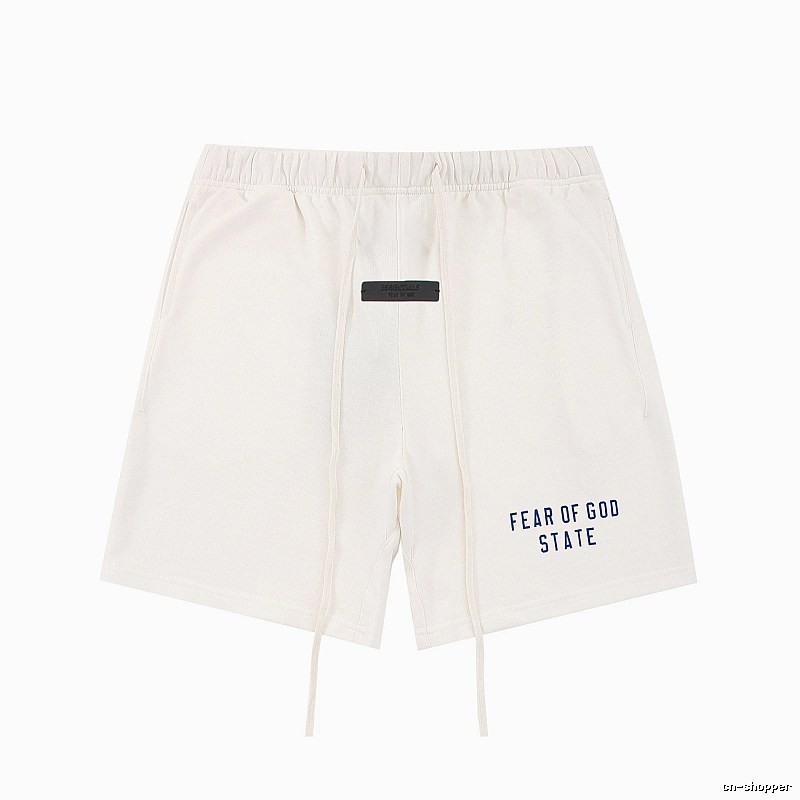 ESSENTIALS minimalist style white shorts