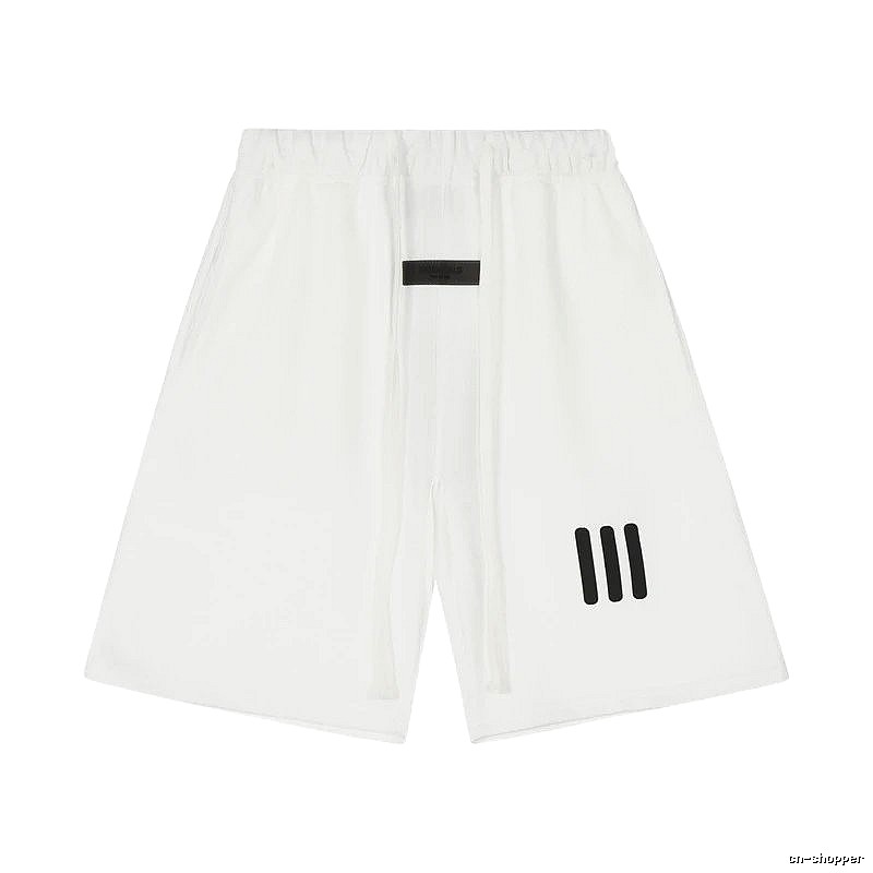 ESSENTIALS minimalist style white shorts