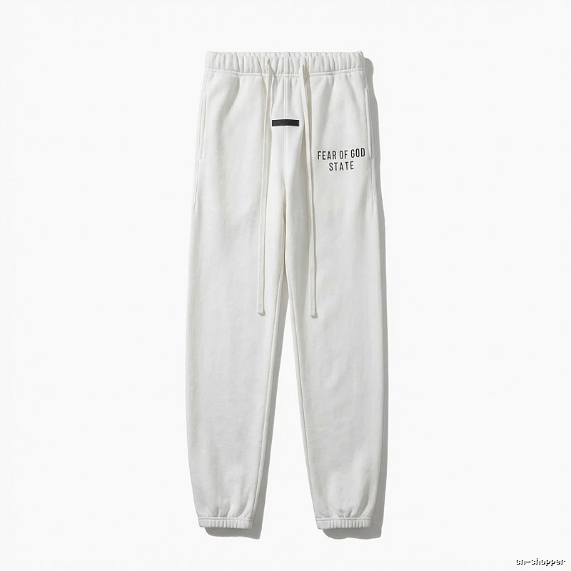 ESSENTIALS Simple Style White Sweatpants