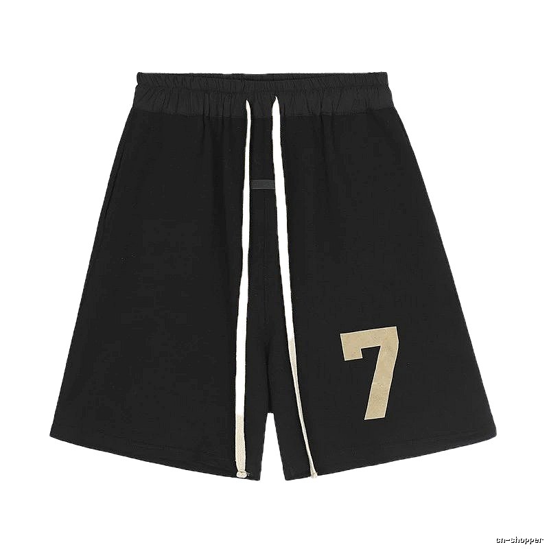 ESSENTIALS Sporty Black Shorts