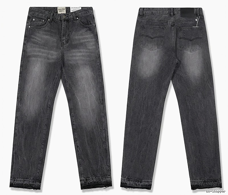 Gallery Dept. Distressed Black Jeans