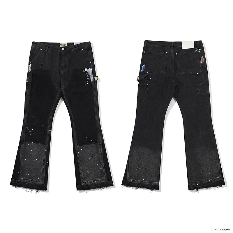 Gallery Dept Graffiti Style Black Jeans