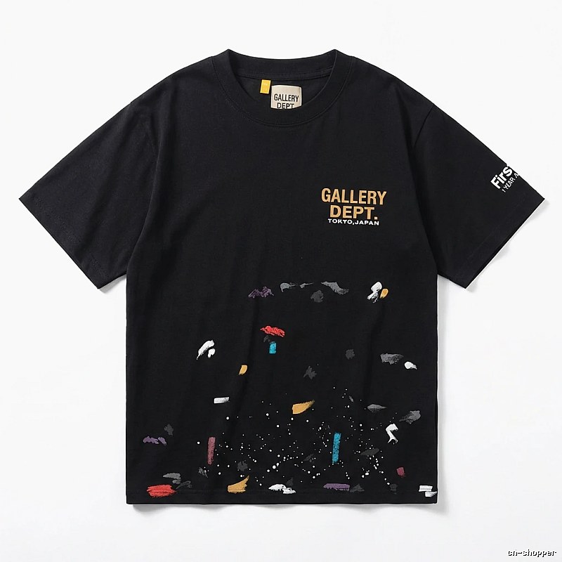 Gallery Dept Graffiti Style Black T-shirt