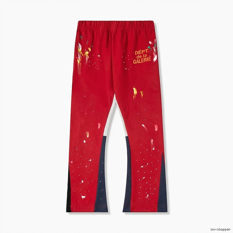 Gallery Dept graffiti-style red pants