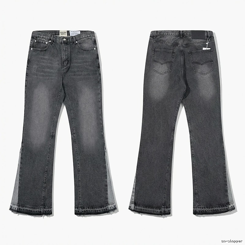 Gallery Dept Retro Style Black and Grey Jeans