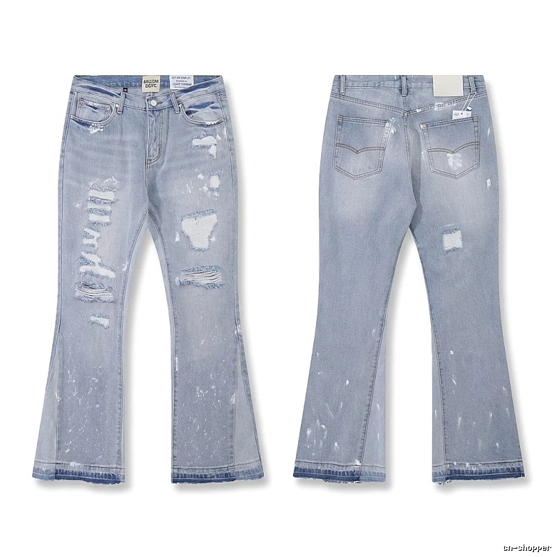 Gallery Dept Ripped Trendy Light Blue Jeans
